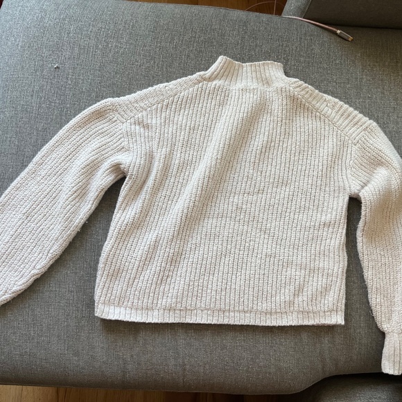 J. Crew Cotton-blend cable Mockneck sweater - XS - Picture 2 of 5